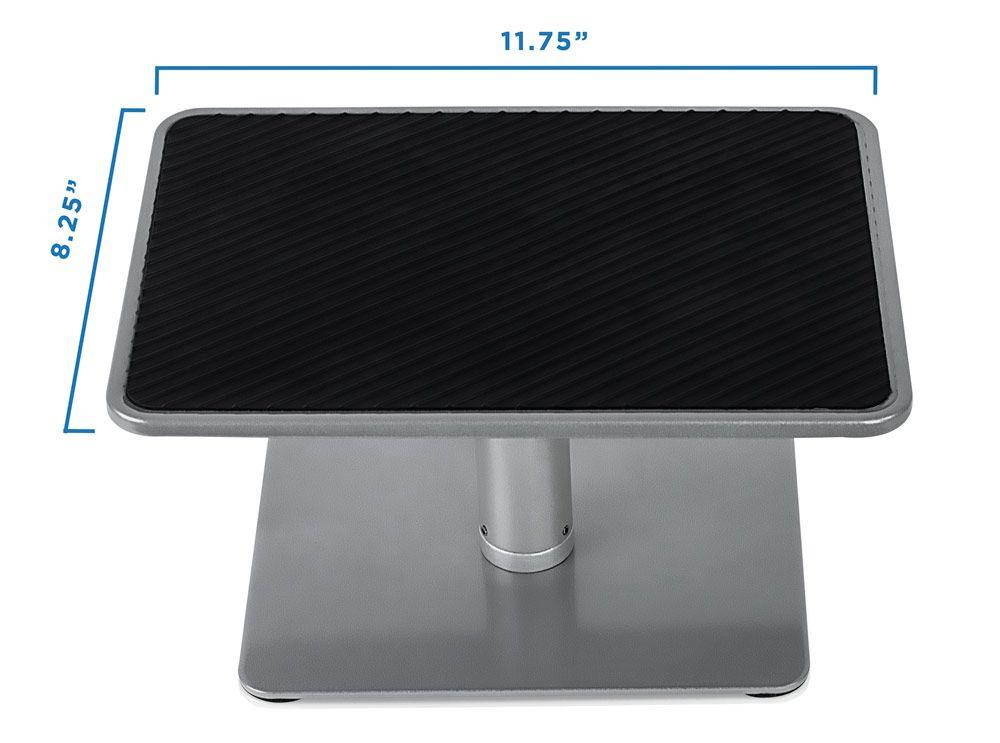Mount-It! Height Adjustable Laptop Stand Riser | Fits 13-18 Inch Laptops Tablets