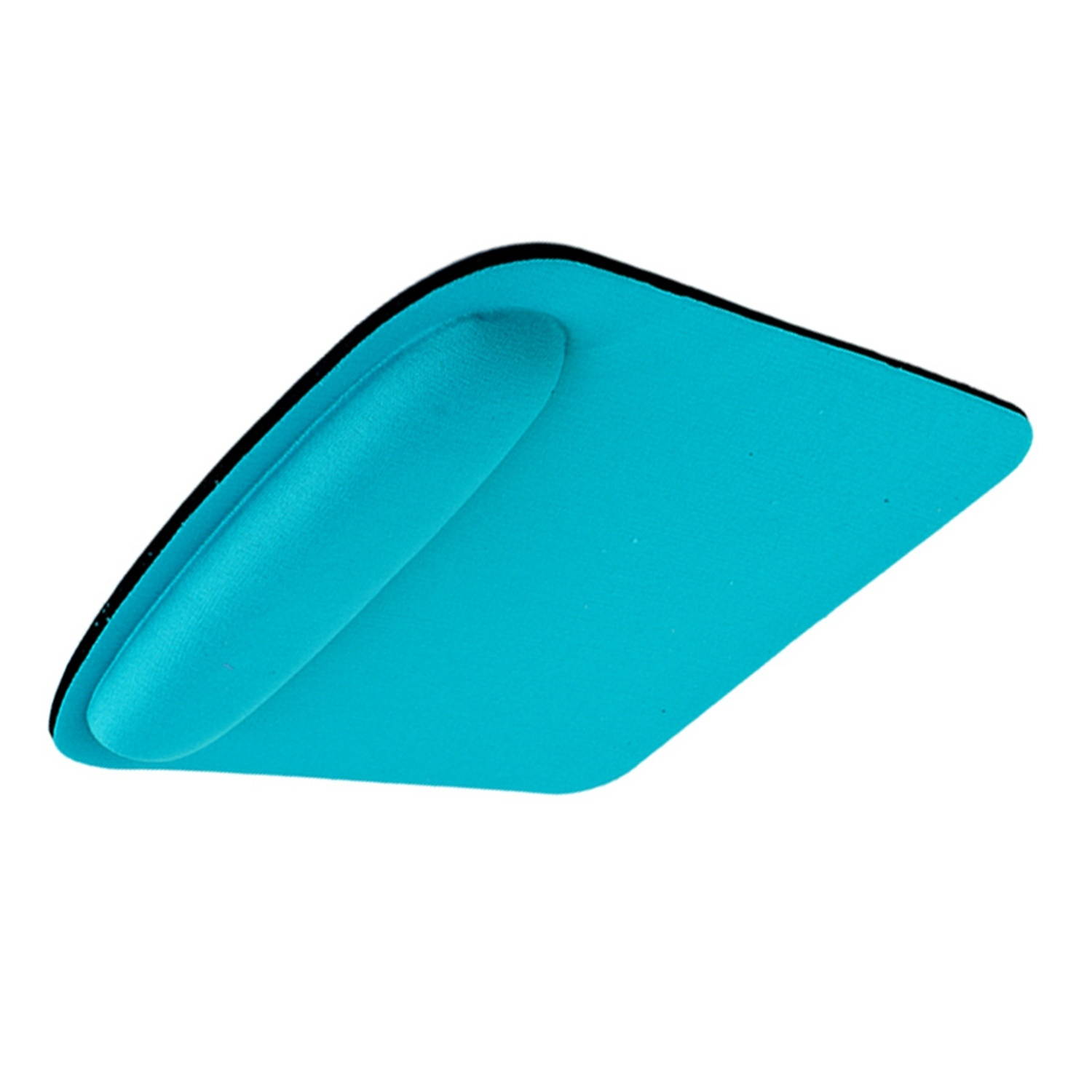 2 Pcs Thicken Square Comfy Wrist Mouse Pad for Optical/Trackball Mat Mice Pad Computer, Dark Blue & Black