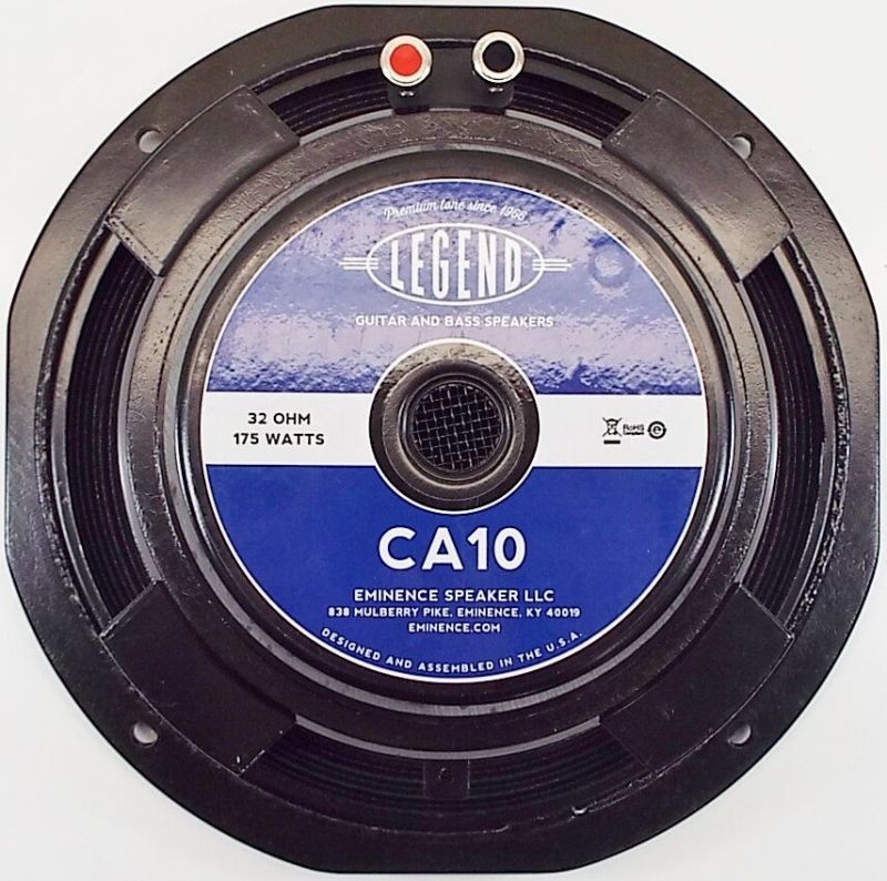 Eminence LEGEND CA10-8 10" Bass Guitar Speaker 8 ohm 200 Watt  FREE US SHIPPING!