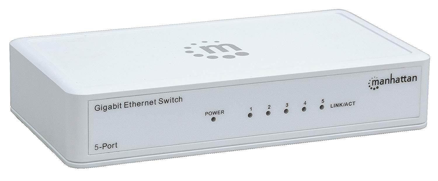 Manhattan 5-Port Gigabit Ethernet Switch (560696)