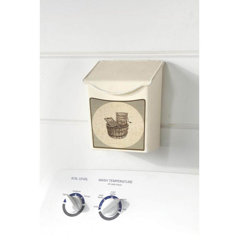 Lakeside Vintage Style Lint and Pod Holder - Laundry Room Decor