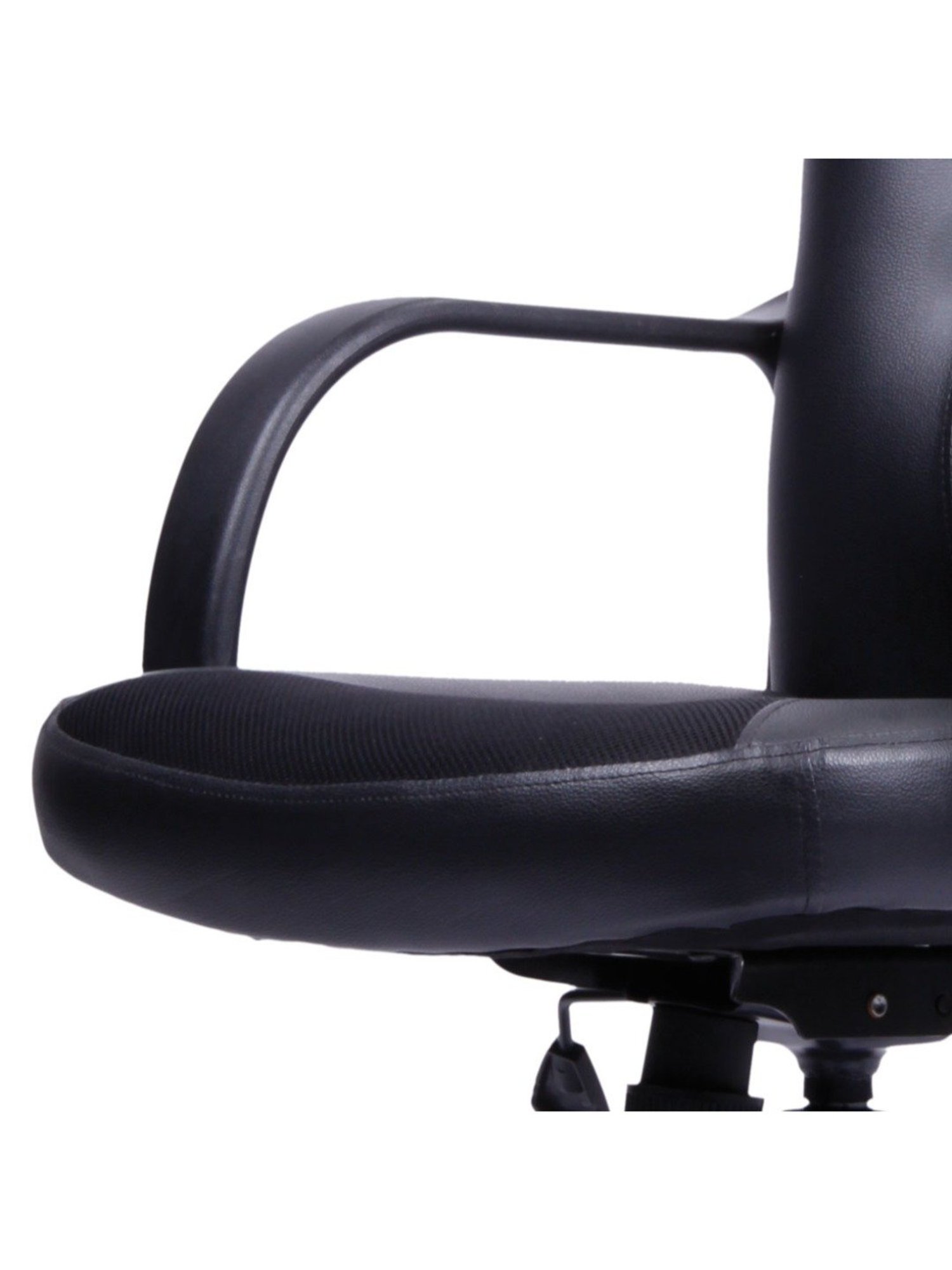 Durian Bliss Black Premium Leatherette Workspace Chair