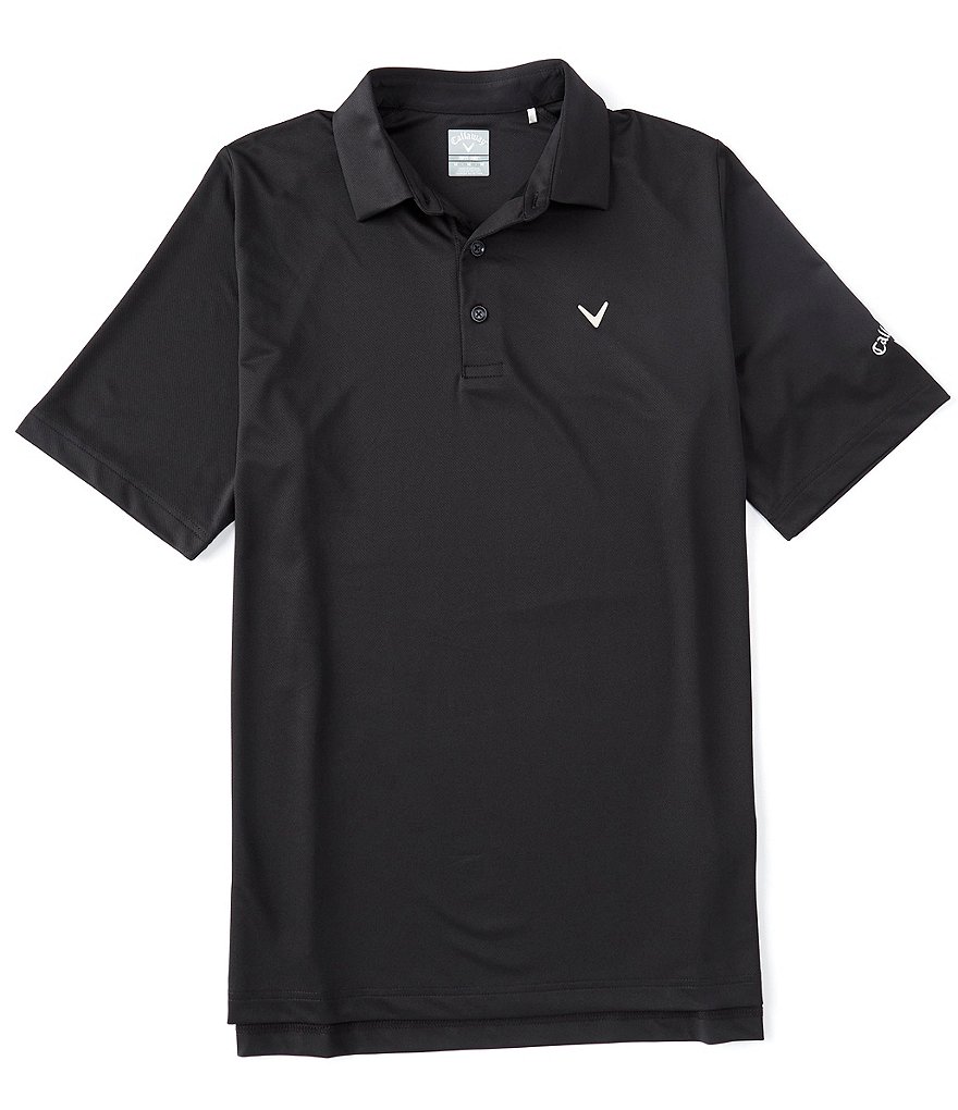 Callaway Short-Sleeve Solid Swing Tech&trade; OptiDri&trade; Golf Polo