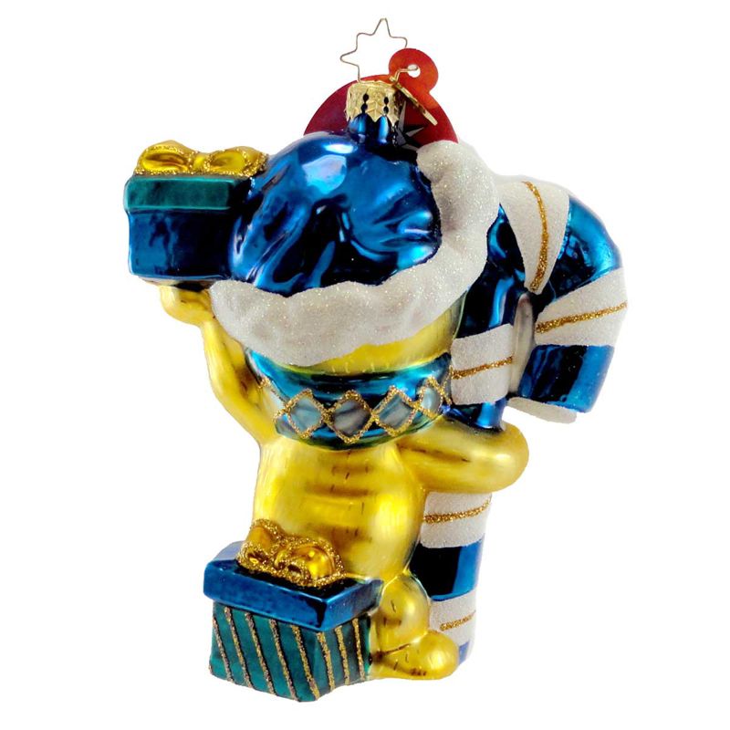 Christopher Radko Baby's First Christmas Boy Ornament Boy Bear  -  Tree Ornaments