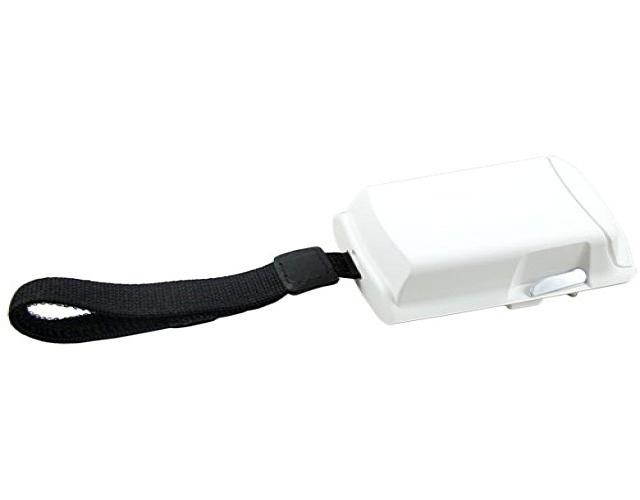 White extended capacity battery door for Motorola/Symbol MC75 & MC70 Scanners.