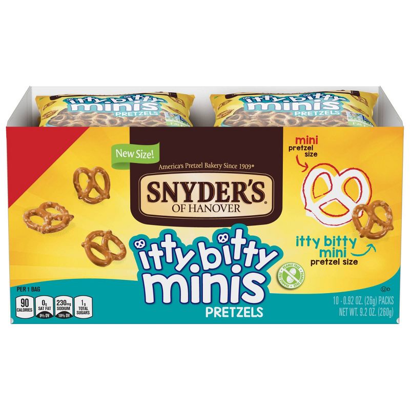 Snyder's Itty Bitty Multipack Pretzels - 10ct