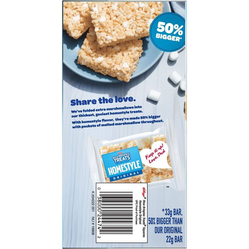 Rice Krispies Treats Homestyle Original - 7.61oz/6ct