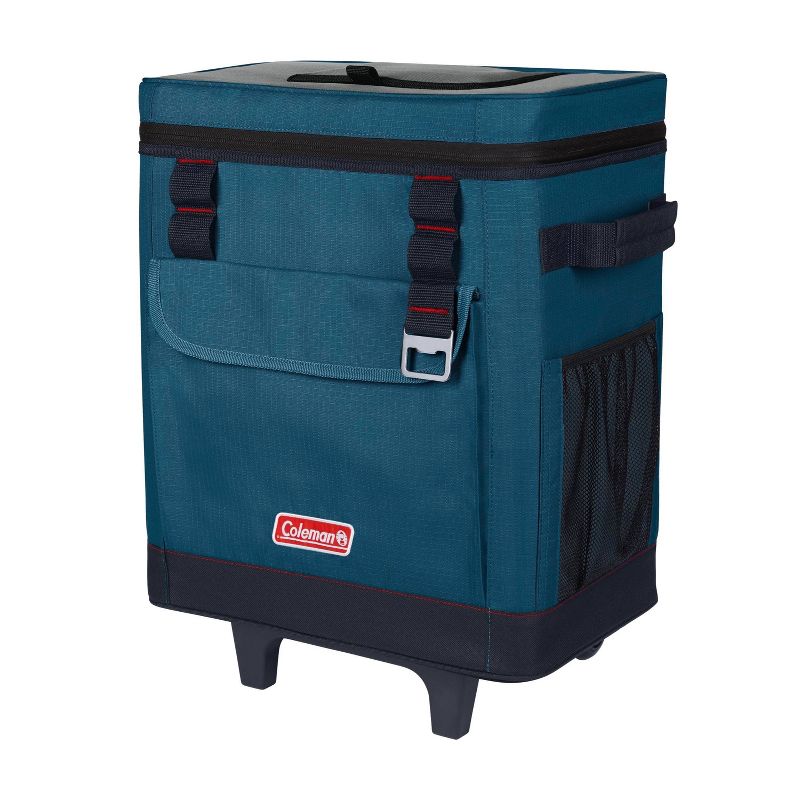 Coleman 32qt Soft Cooler with Wheels - Space Blue