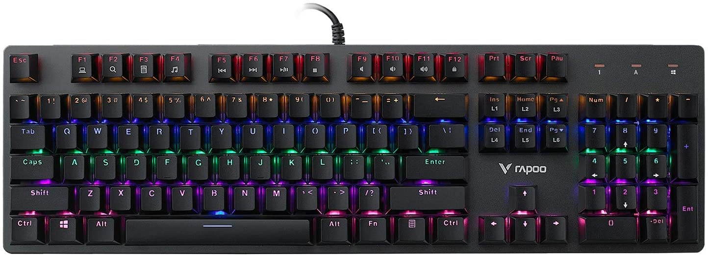 Glorious Modular Mechanical Gaming Keyboard (GMMK)- Barebone Edition (DIY Assembly Required) (Full Size, Black) + Glorious Black Aura Keycaps (Bundle)