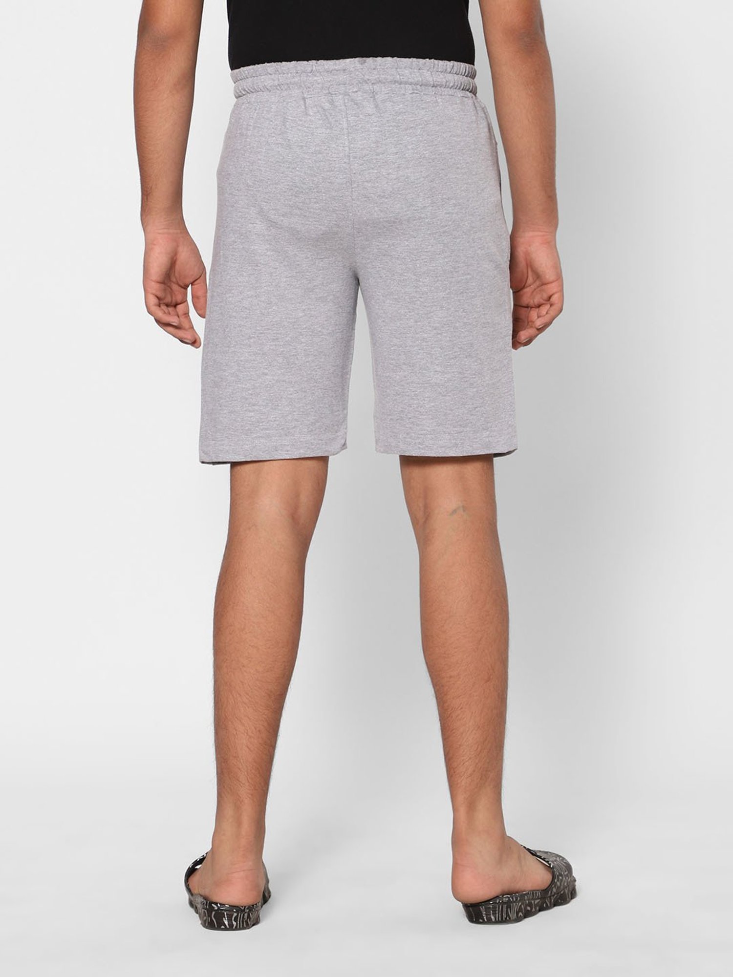 TeenTrums Boys Grey Textured Shorts