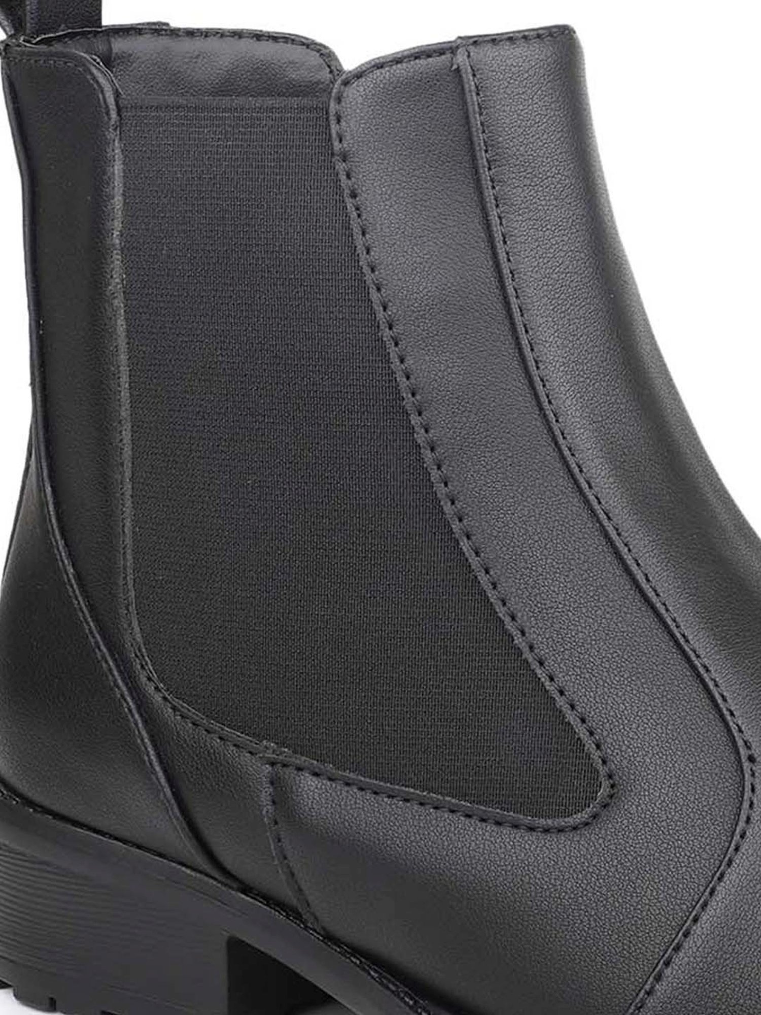 Inc.5 Women's Black Chelsea Boots