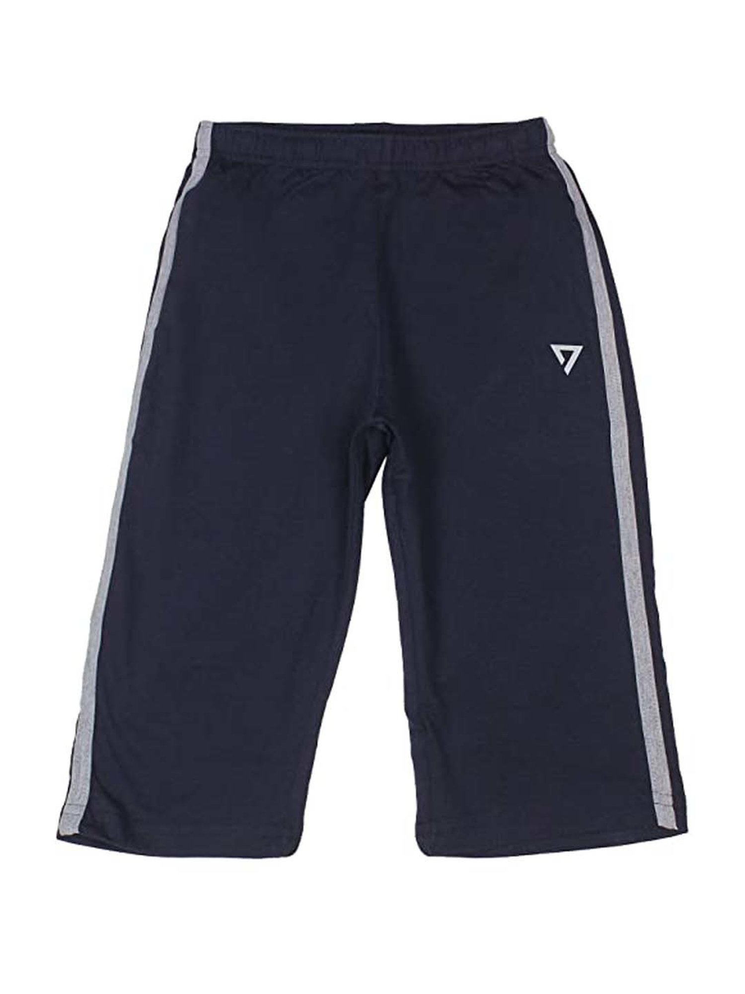 Proteens Kids Navy Cotton Regular Fit Capri