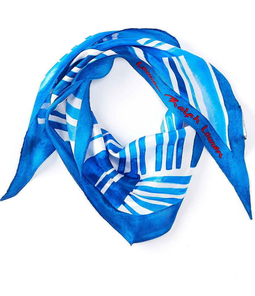 Echo Hammered Silk Oblong Scarf