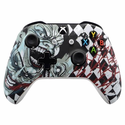 "Mask" Xbox One S Rapid Fire Modded Controller 40 Mods for COD BO3, Destiny, GOW 4 Quickscope, Jitter, Auto Aim, Jump Shot, Auto Sprint, Fast Reload, Much More (with 3.5 jack)