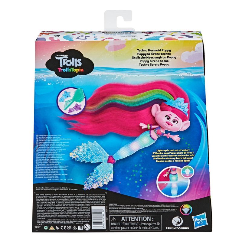 DreamWorks Trolls TrollsTopia Techno Mermaid Poppy