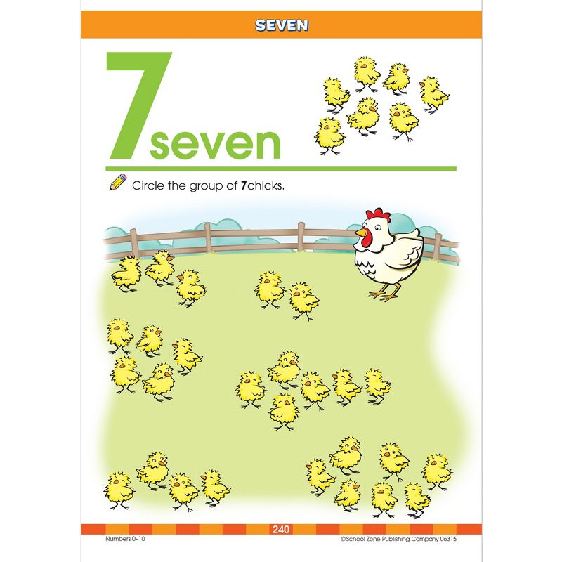 Big Preschool Workbook, Ages 3-5 (School Zone Publishing) (Paperback)