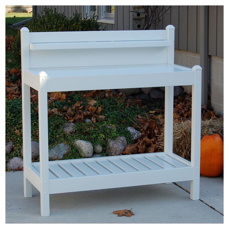 Potting Bench Light Oak - Breighton Home