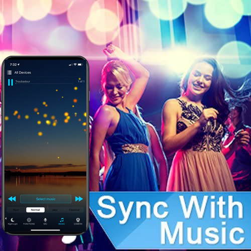 MagicLight Smart Light Bulb (60w Equivalent), A19 7W Multicolor 2700k-6500k Dimmable WiFi LED Bulb, Compatible with Alexa Google Home Siri IFTTT