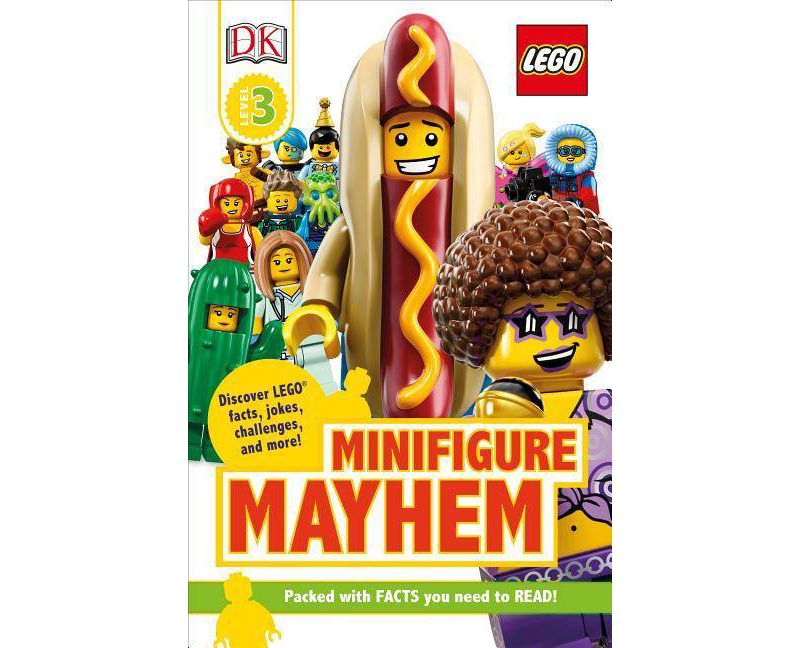Lego Minifigure Mayhem : Discover Lego Facts, Jokes, Challenges, and More! -  (Paperback)