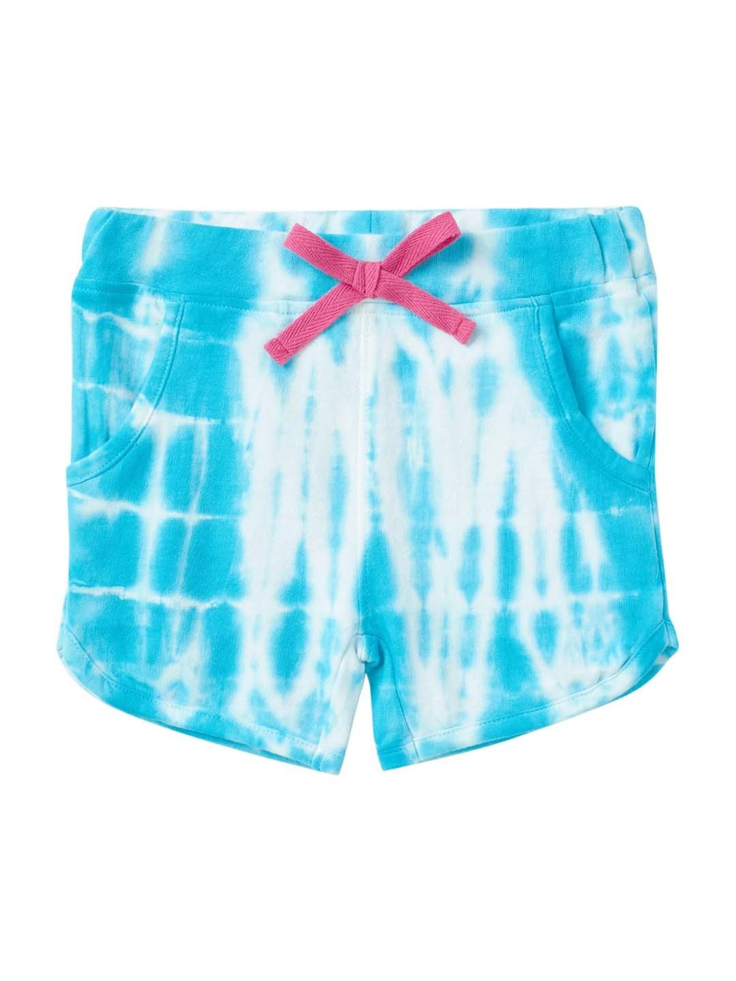 Cub McPaws Kids Multicolor Cotton Over Dyed Shorts