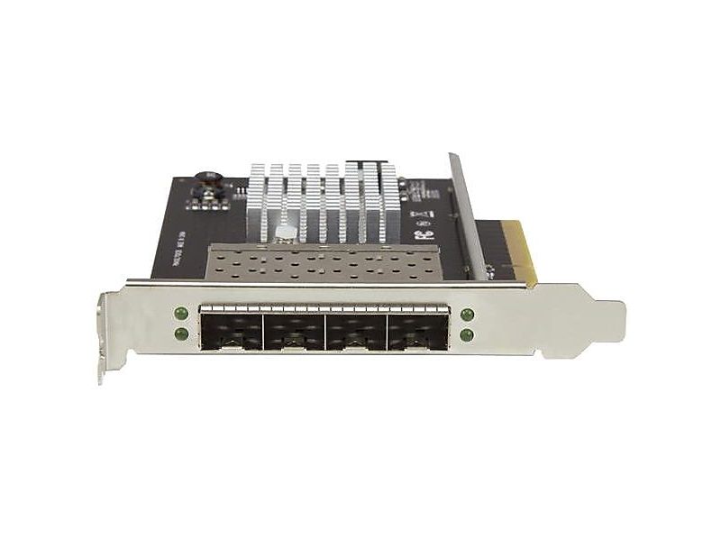 StarTech Quad-Port SFP+ Server Network Card, PCI Express, Intel XL710 Chip PEX10GSFP4I