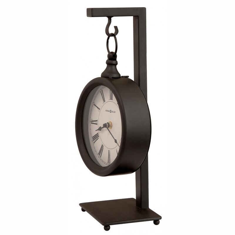 Square Industrial Table Clock - Stonebriar Collection