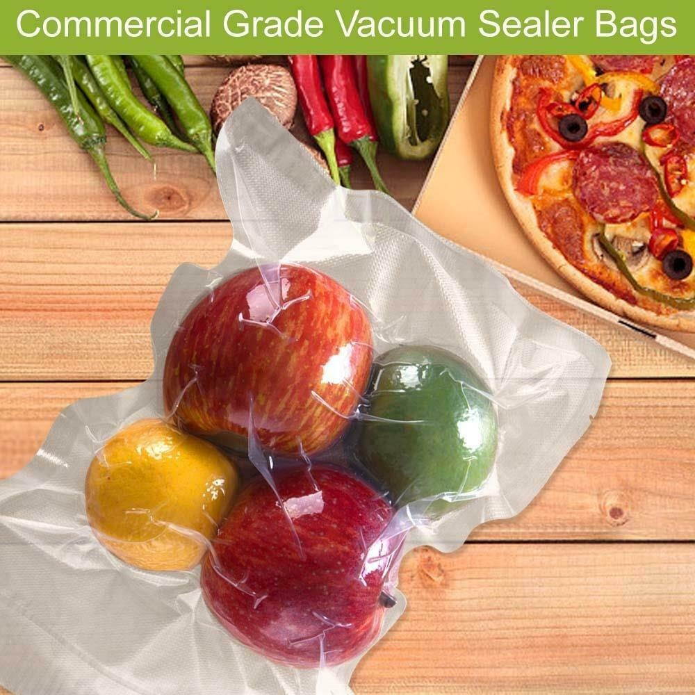 2 Rolls 11" x 50' Vacuum Seal Bags 4 Mil Embossed for Foodsaver Sealer Storage