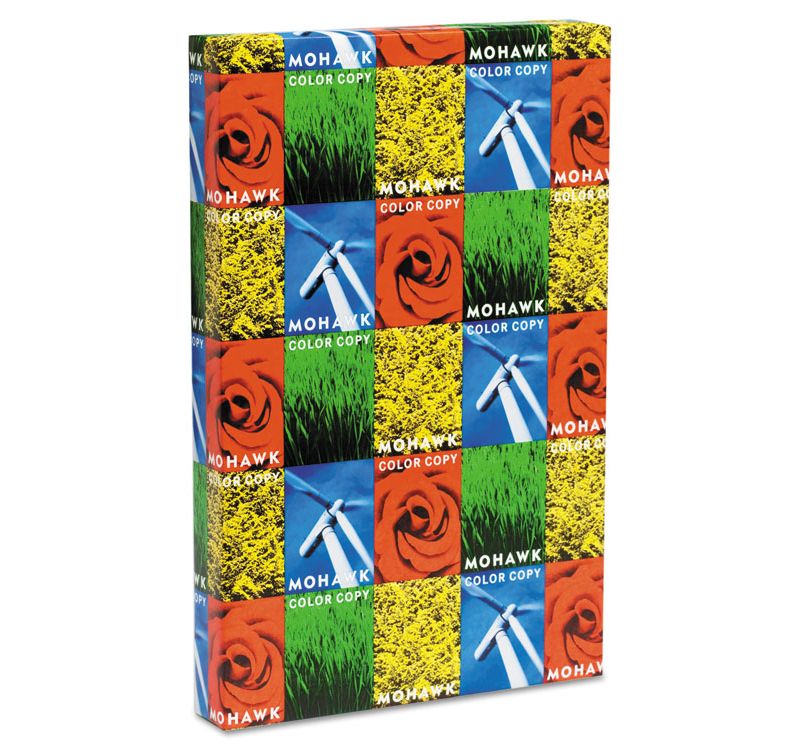 Mohawk Copier Gloss Paper 94 Brightness 32lb 17 x 11 Pure White 500 Sheets 36202