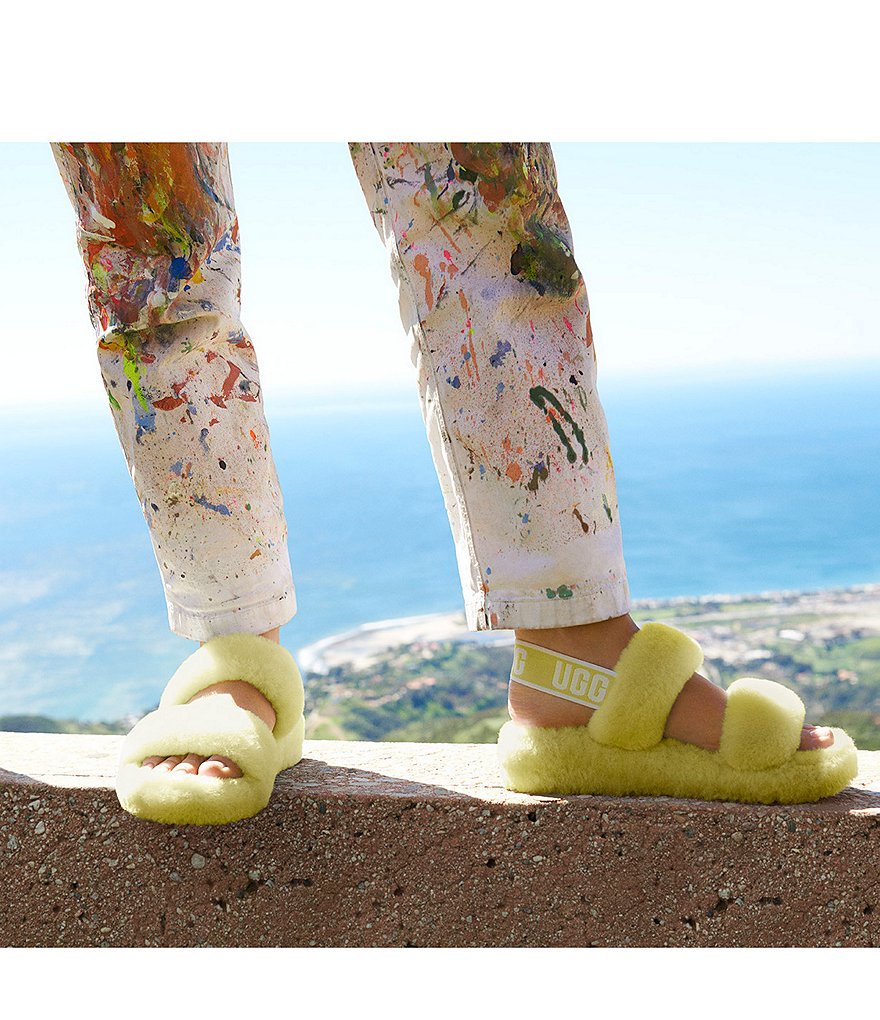 UGG&reg; Oh Yeah Fur Slides