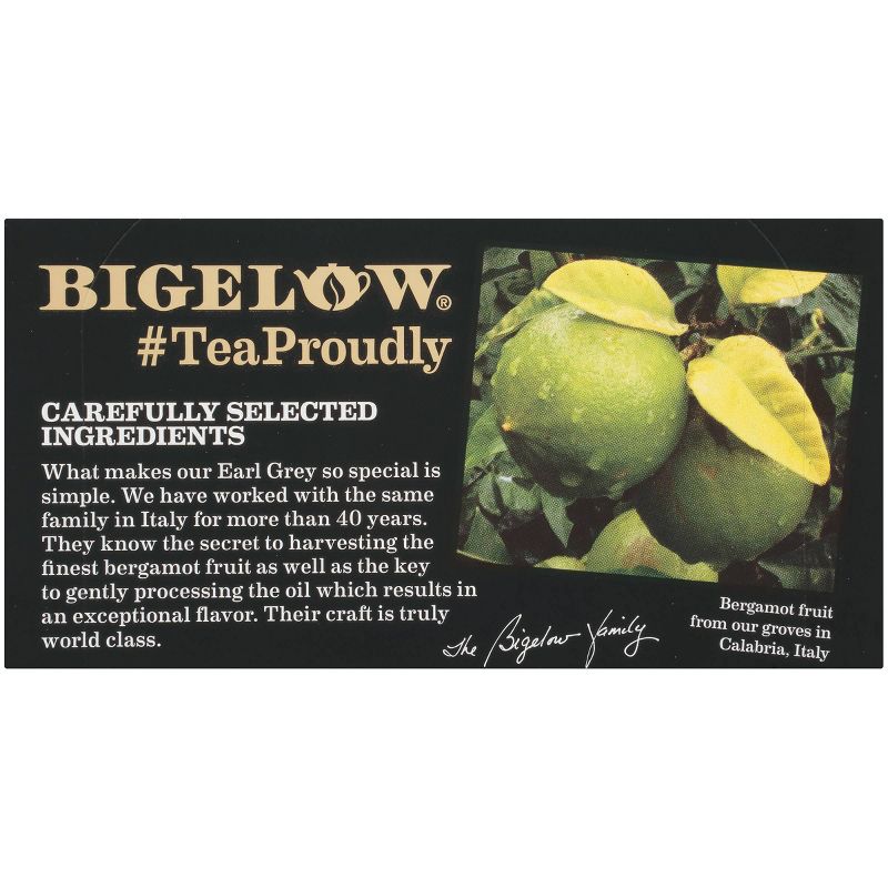 Bigelow Earl Gray Black Tea Bags - 20ct