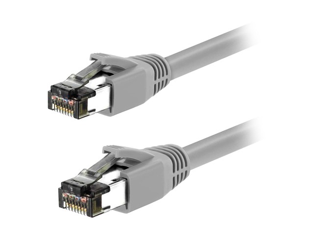 Cat 7 Ethernet Cable 100 ft LAN Cable Internet Network Cord for PS4, Xbox, Router, Modem, Gaming, White Flat Shielded 10 Gigabit RJ45 High Speed Computer Patch Wire.