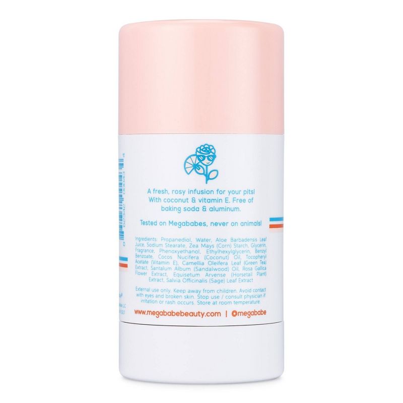 Megababe Rosy Pits Daily Deodorant - 2.6oz
