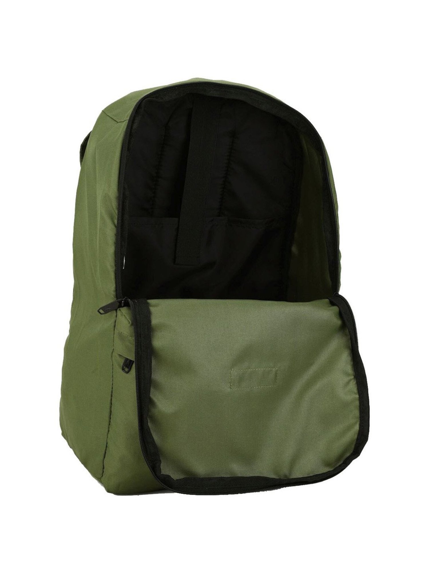 Reebok Green Polyester Solid Backpack