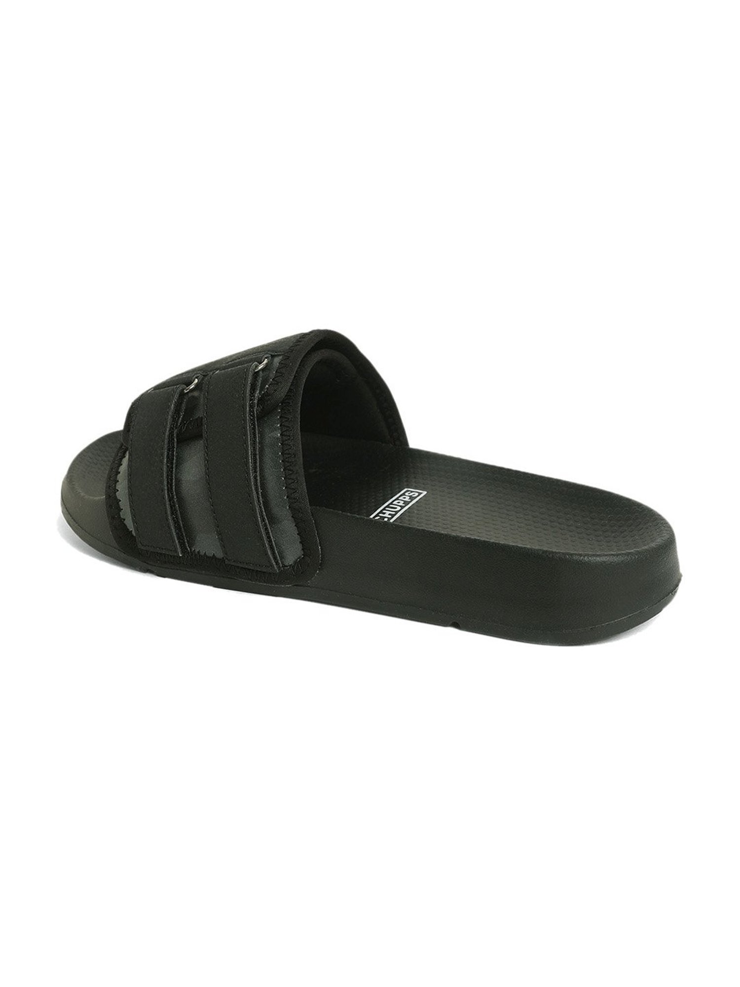 Chupps Men's Black Slides