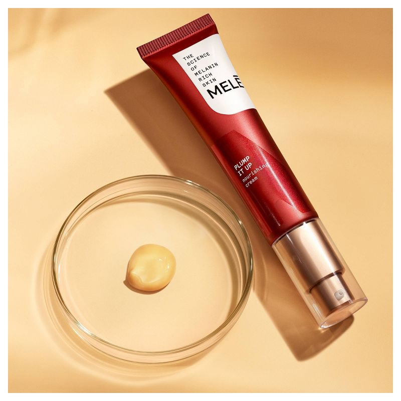 MELE Plump It Up Nourishing Facial Cream for Melanin Rich Skin - 1.35 fl oz