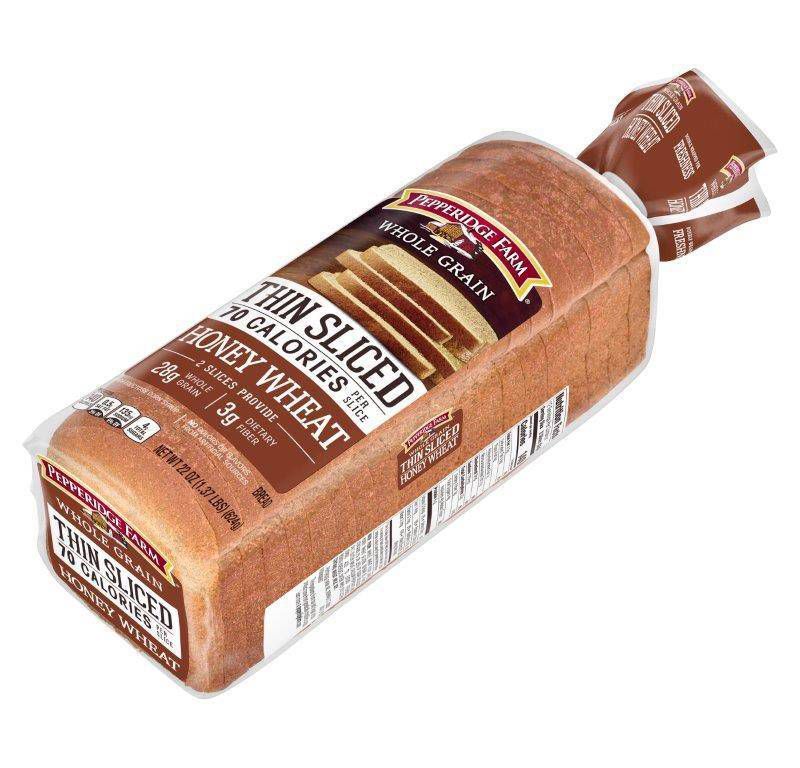 Pepperidge Farm Whole Grain Honey Wheat Thin Sliced Bread - 22oz