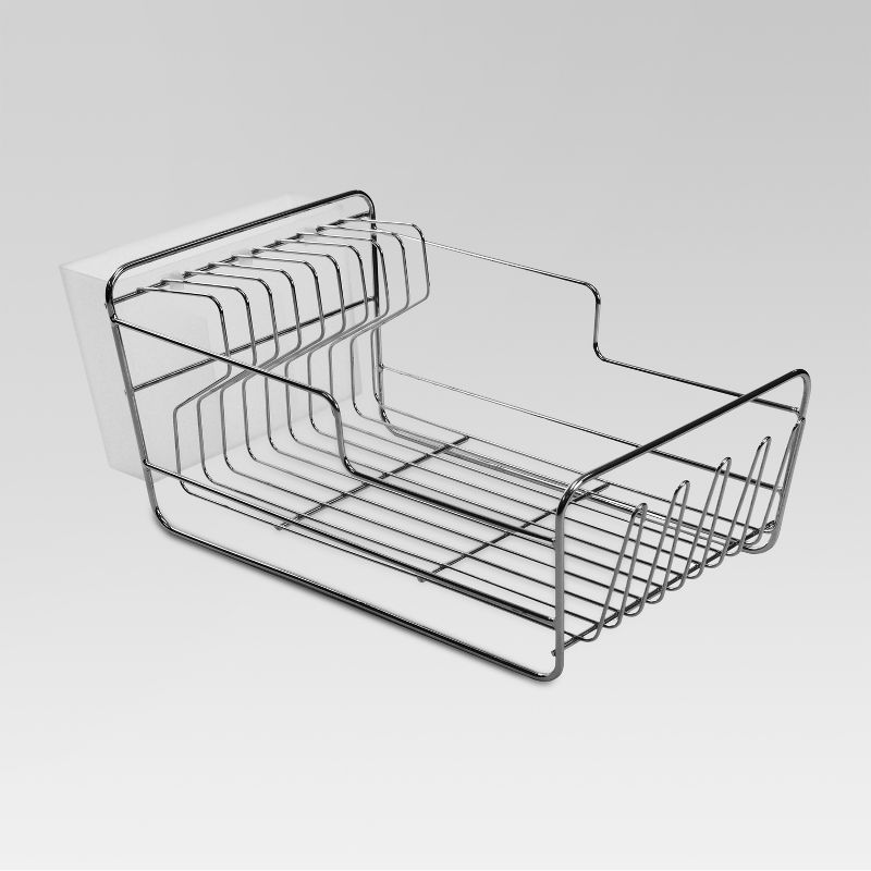Dish Racks with Utensil Tray Matte Nickel Small - Threshold™