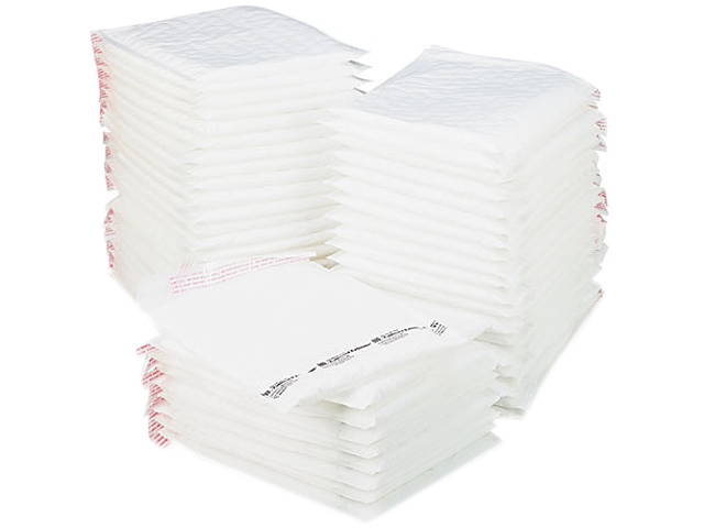Sealed Air 10477 TuffGuard Extreme Cushioned Mailers, Bubble, #4, 9 1/2 x 14 1/2, Peel & Seal, White - 50/Carton