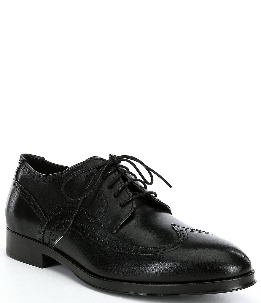Cole Haan Men's Dawson Leather Wingtip Lace Up Oxfords