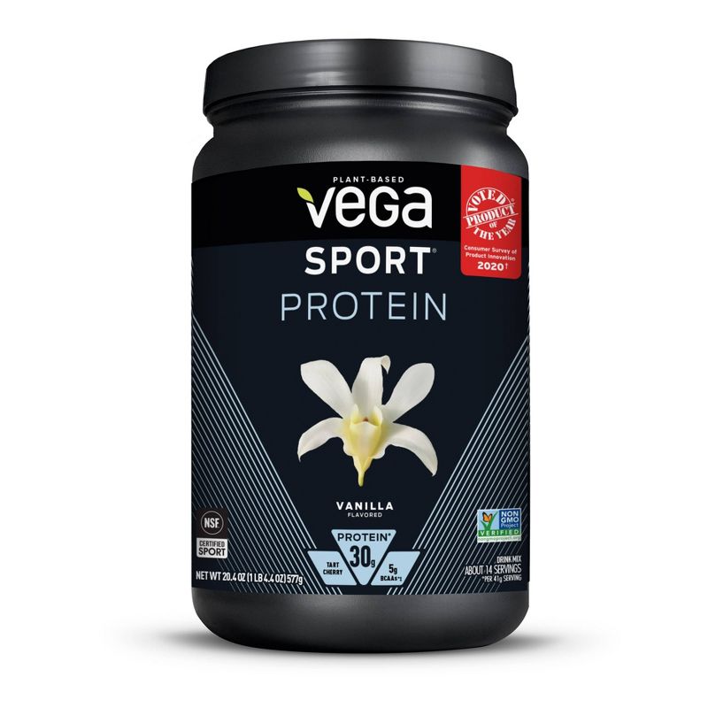 Vega Sport Protein Powder - Vanilla - 20.4oz