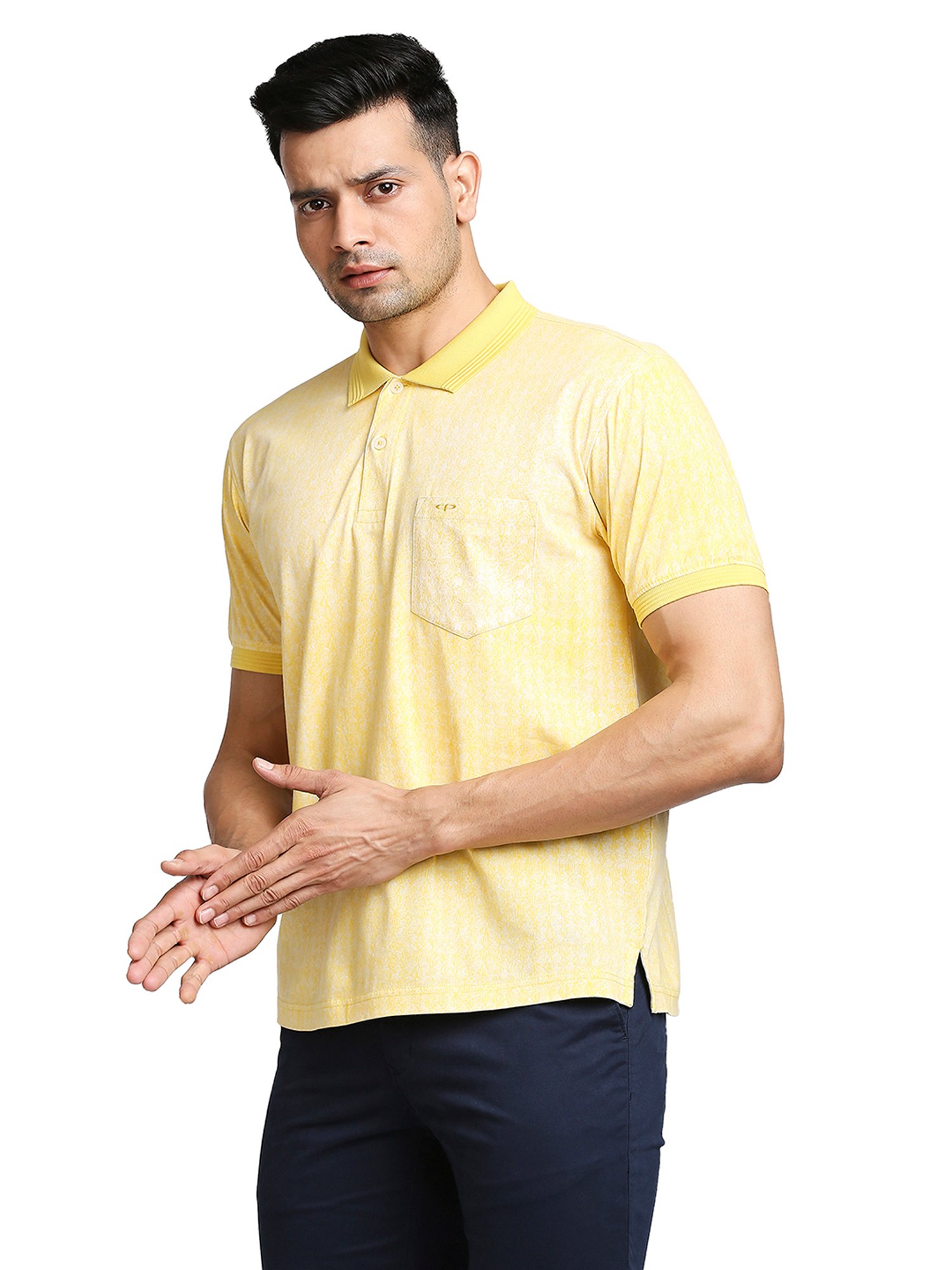ColorPlus Yellow Polo T-Shirt