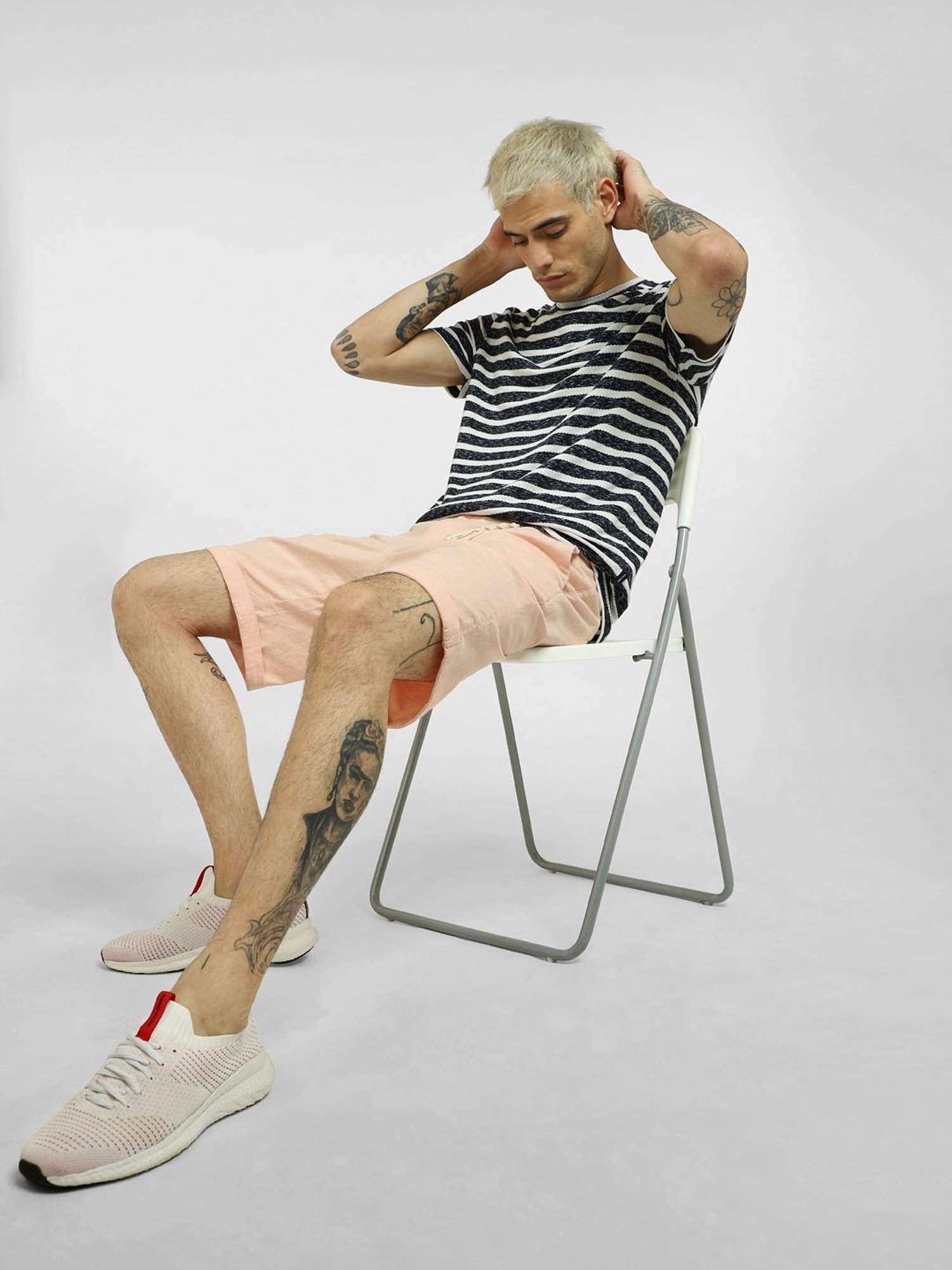 Jack & Jones Pink Regular Fit Shorts