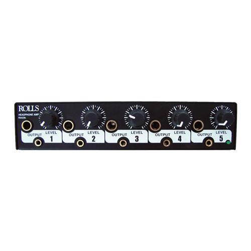 Rolls RA53B 5-Channel Headphone Amplifier,1/2U Rack