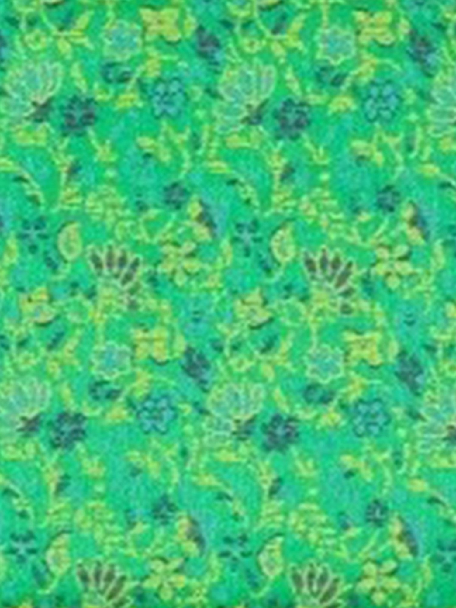 Tarini Nirula Green Fabric Box Clutch