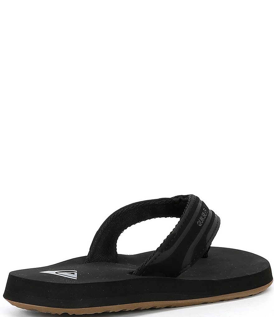 Quiksilver Boys' Monkey Wrench Suede Flip Flops (Toddler)