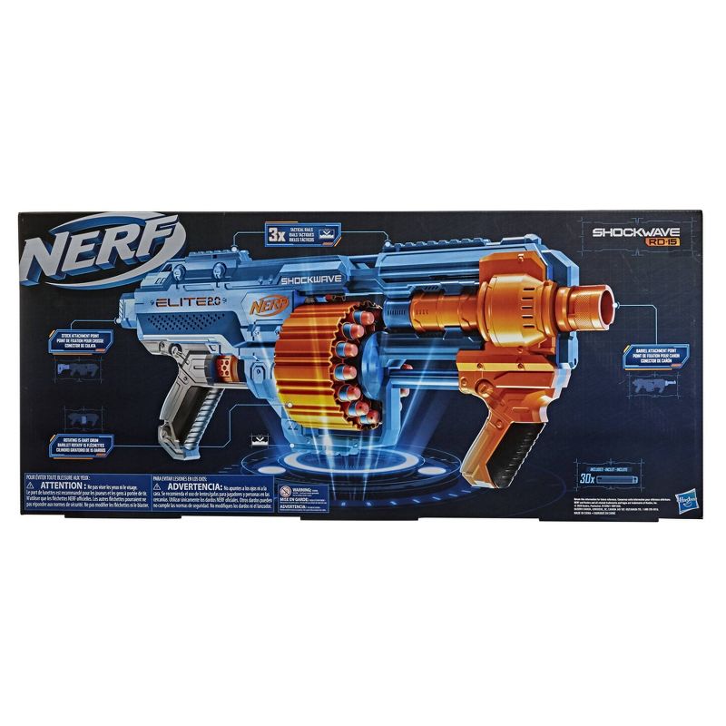 NERF Elite 2.0 Shockwave RD-15