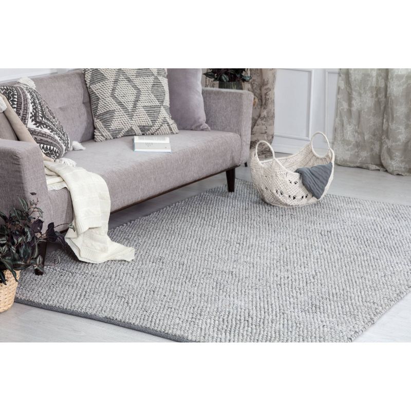 7'6"x9'6" Dorian Rug Gray - Anji Mountain