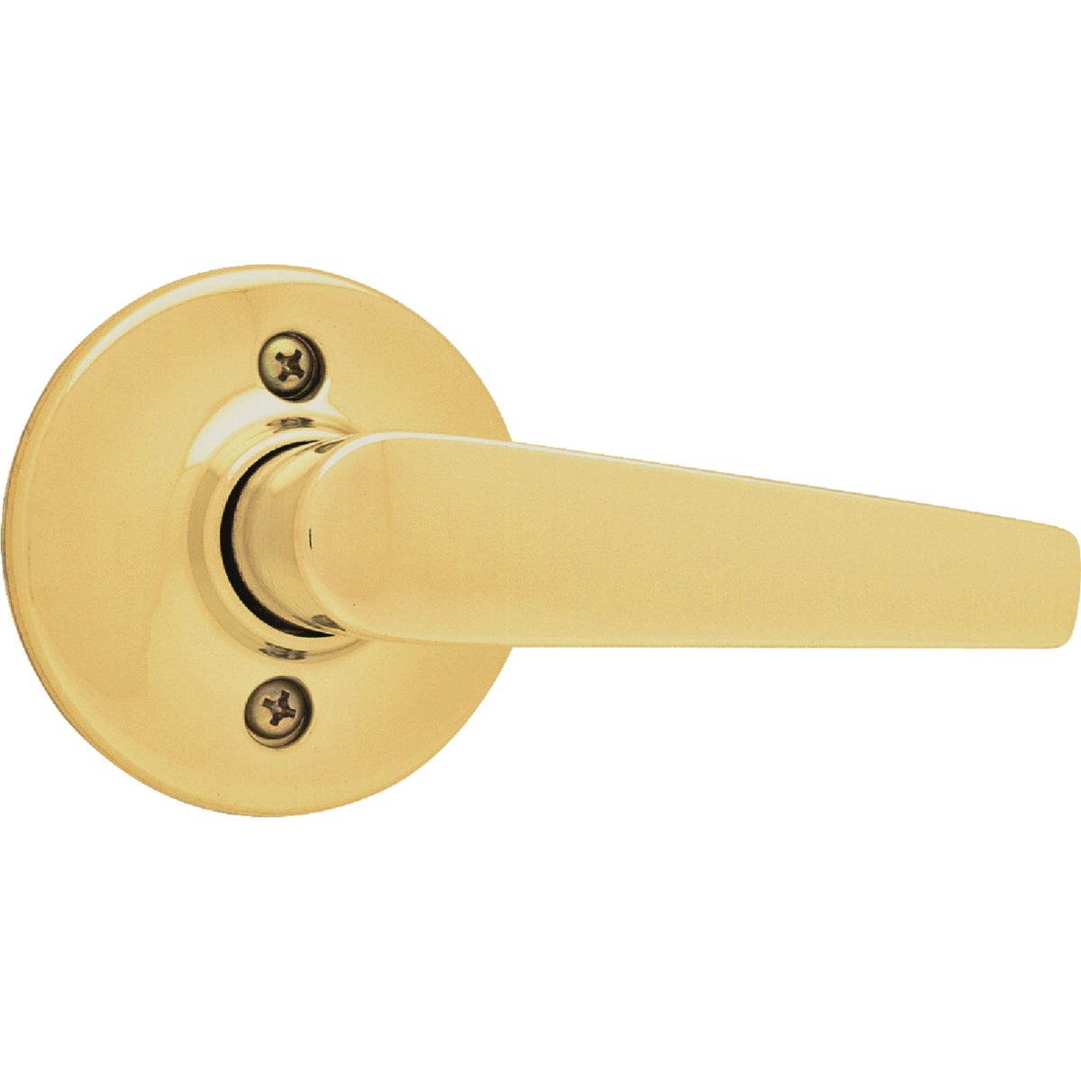 Kwikset Polished Brass Delta Dummy Door Lever 488DL 3 CP