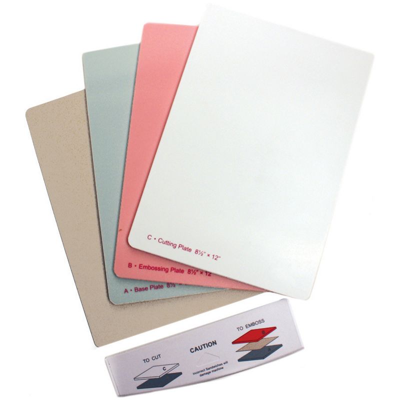 Spellbinders Grand Calibur Replacement Plates-8.5"X12"