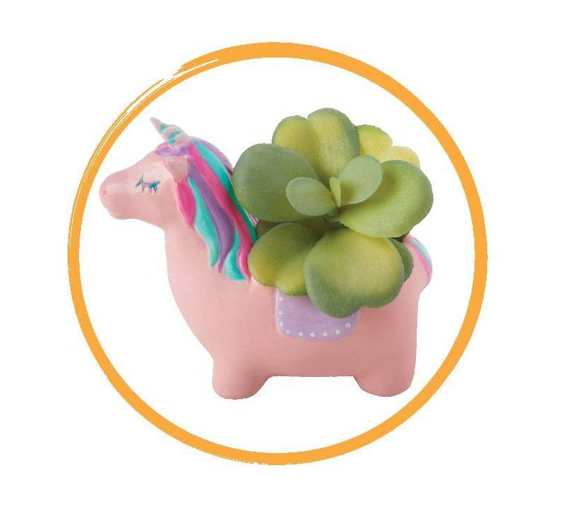 Ceramic Unicorn Flower Pot Kit - Modern Wonder